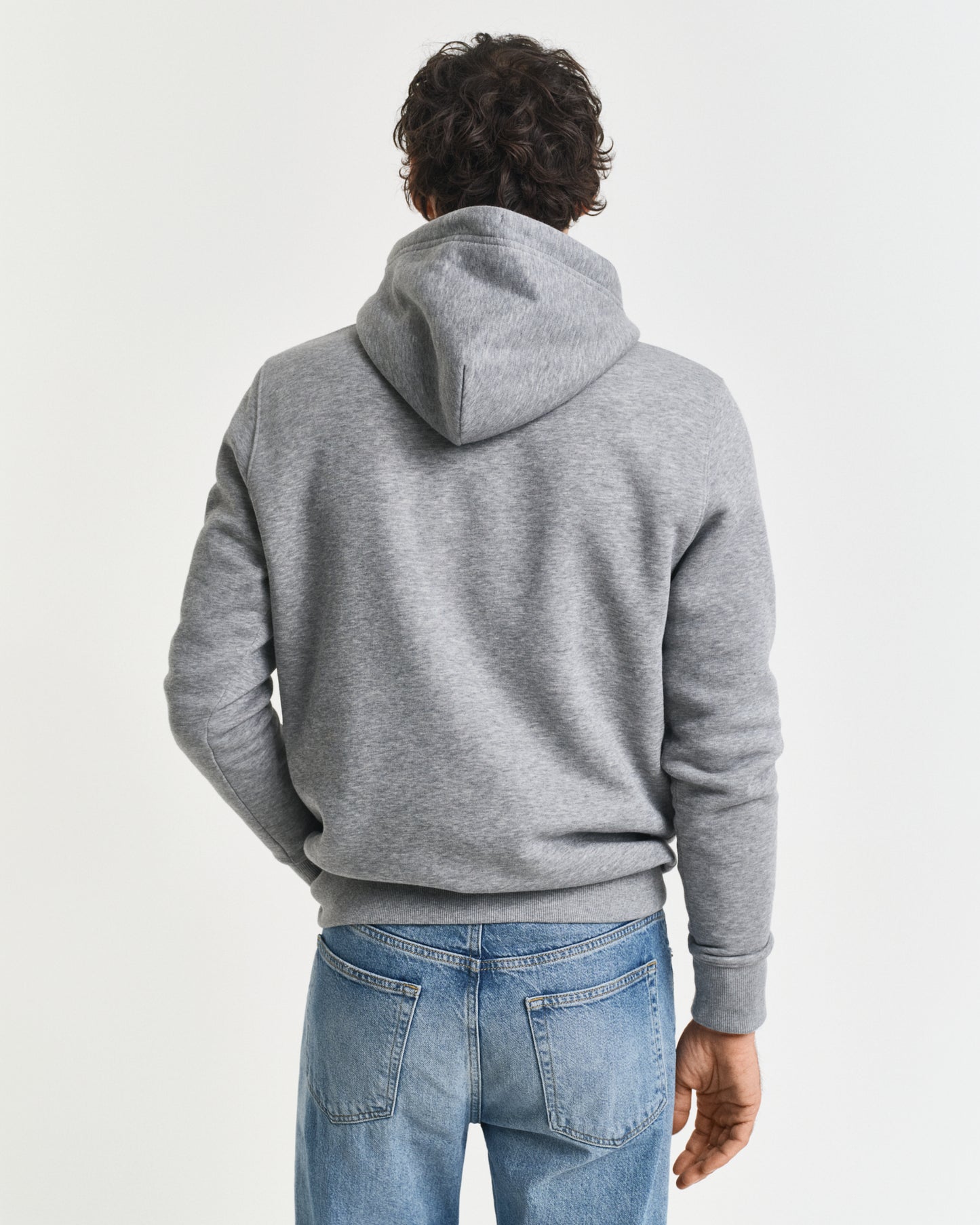 Shield Hoodie - Grey Melange