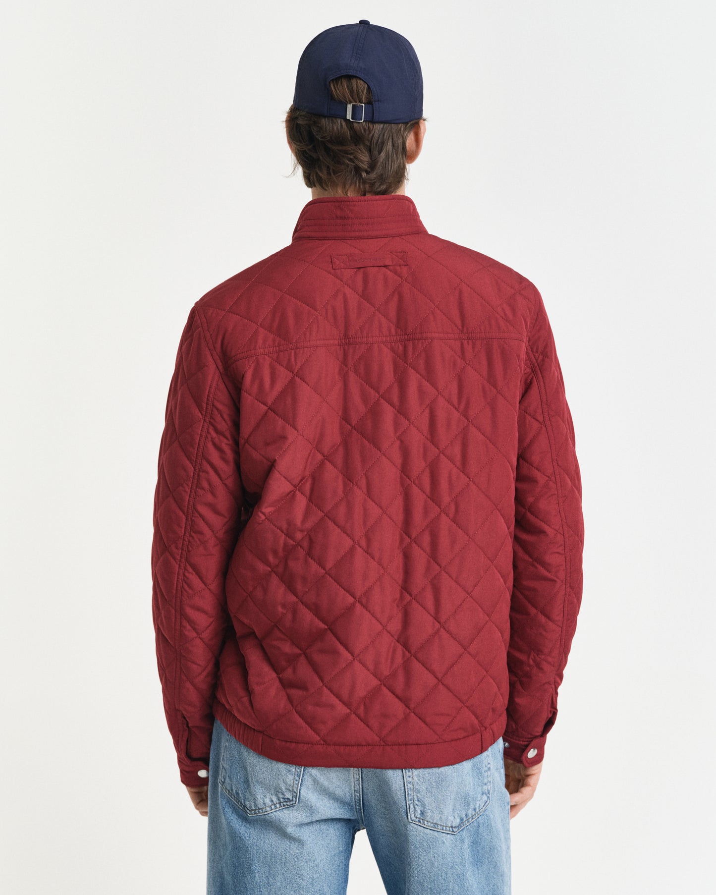 Quilted Windcheater - Plumped Red