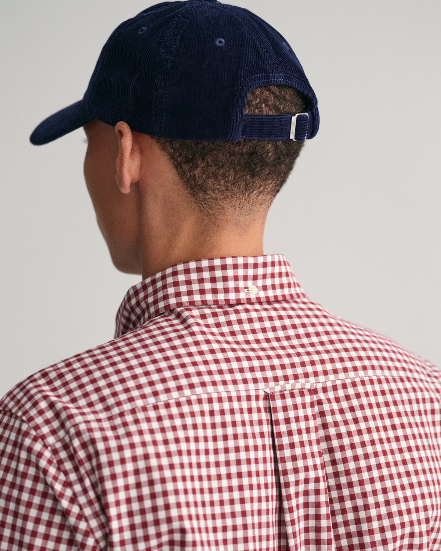 Regular Fit Gingham Poplin Shirt - Plumped Red