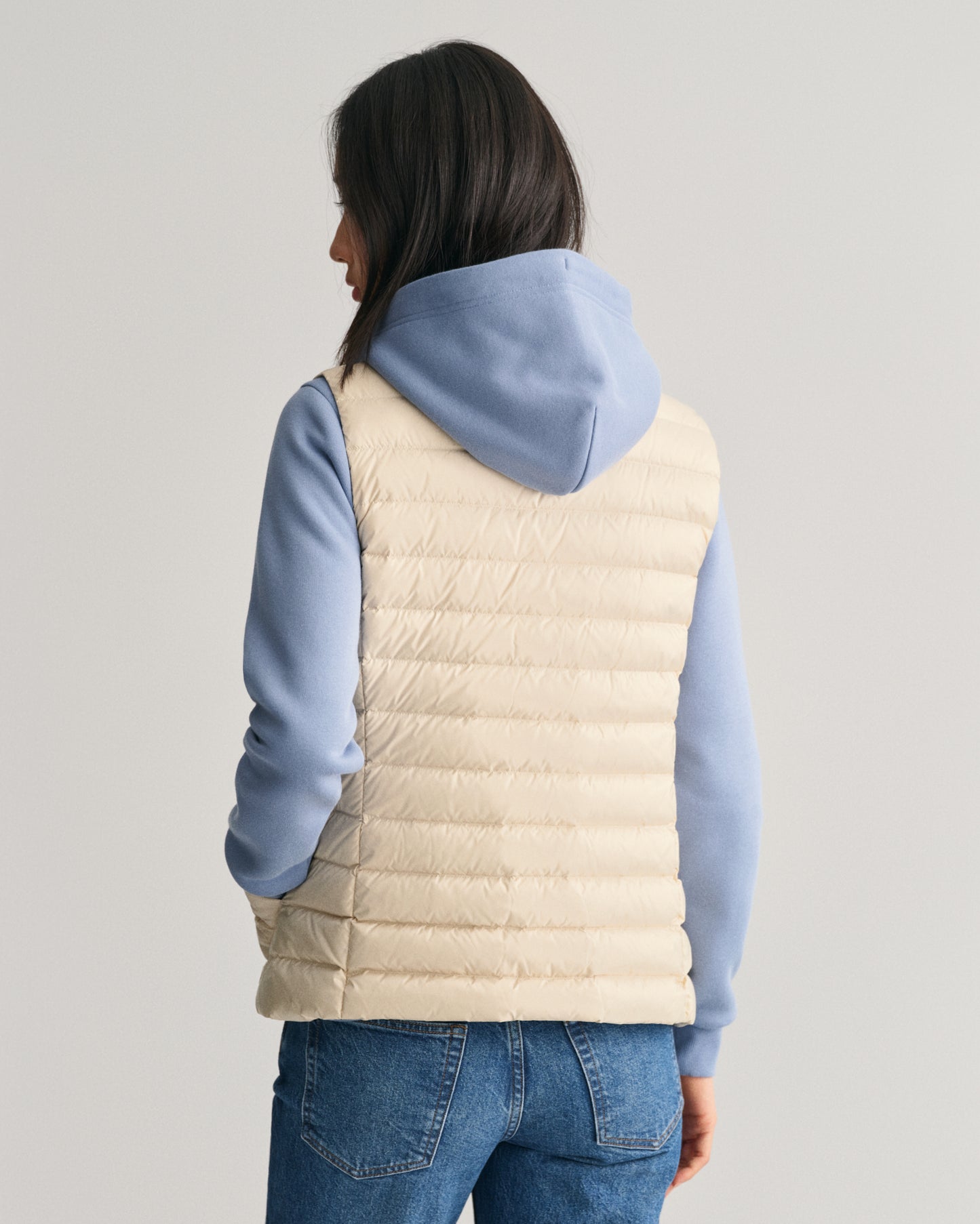 Light Down Gilet - Soft Oat