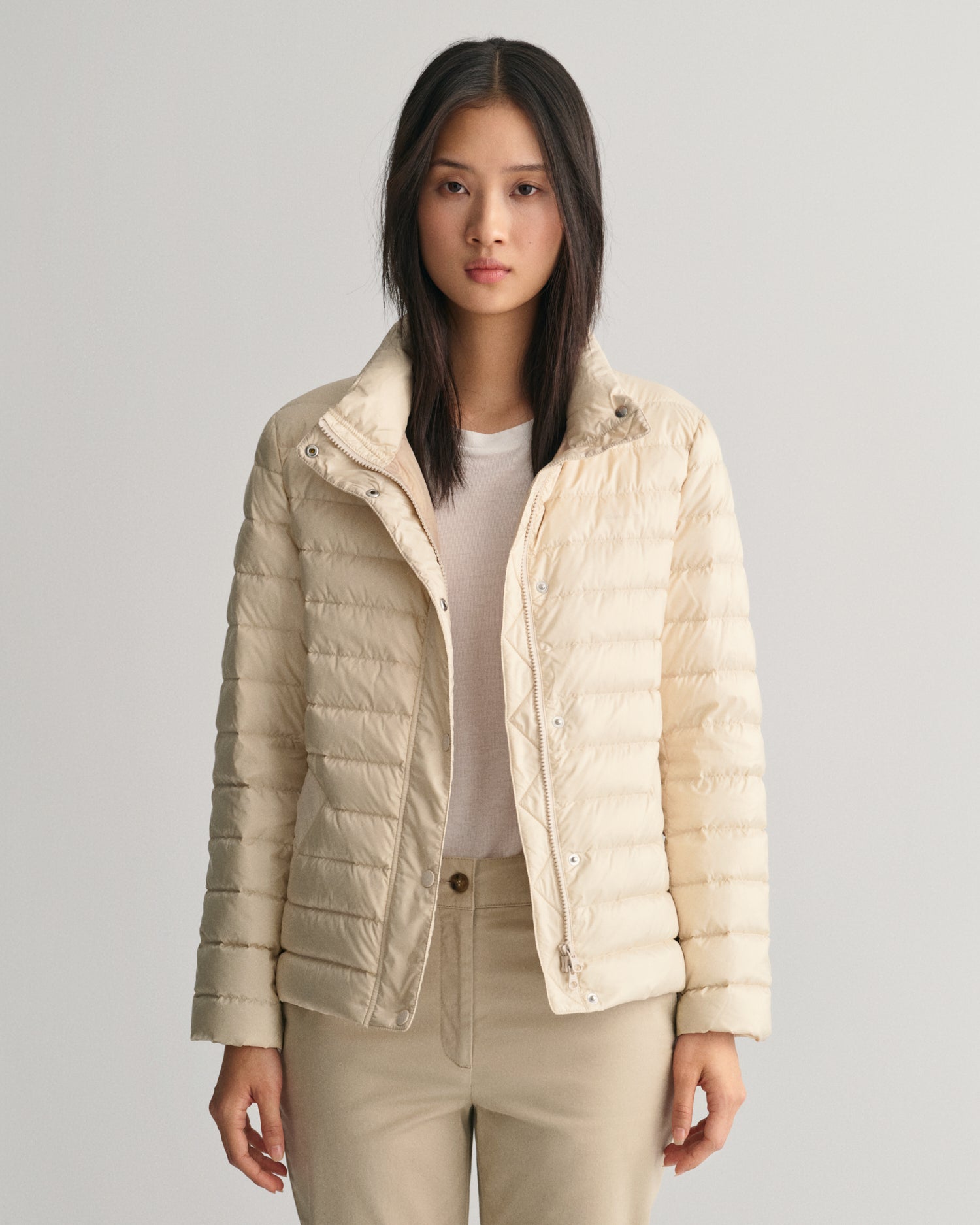 Light Down Jacket Soft Oat