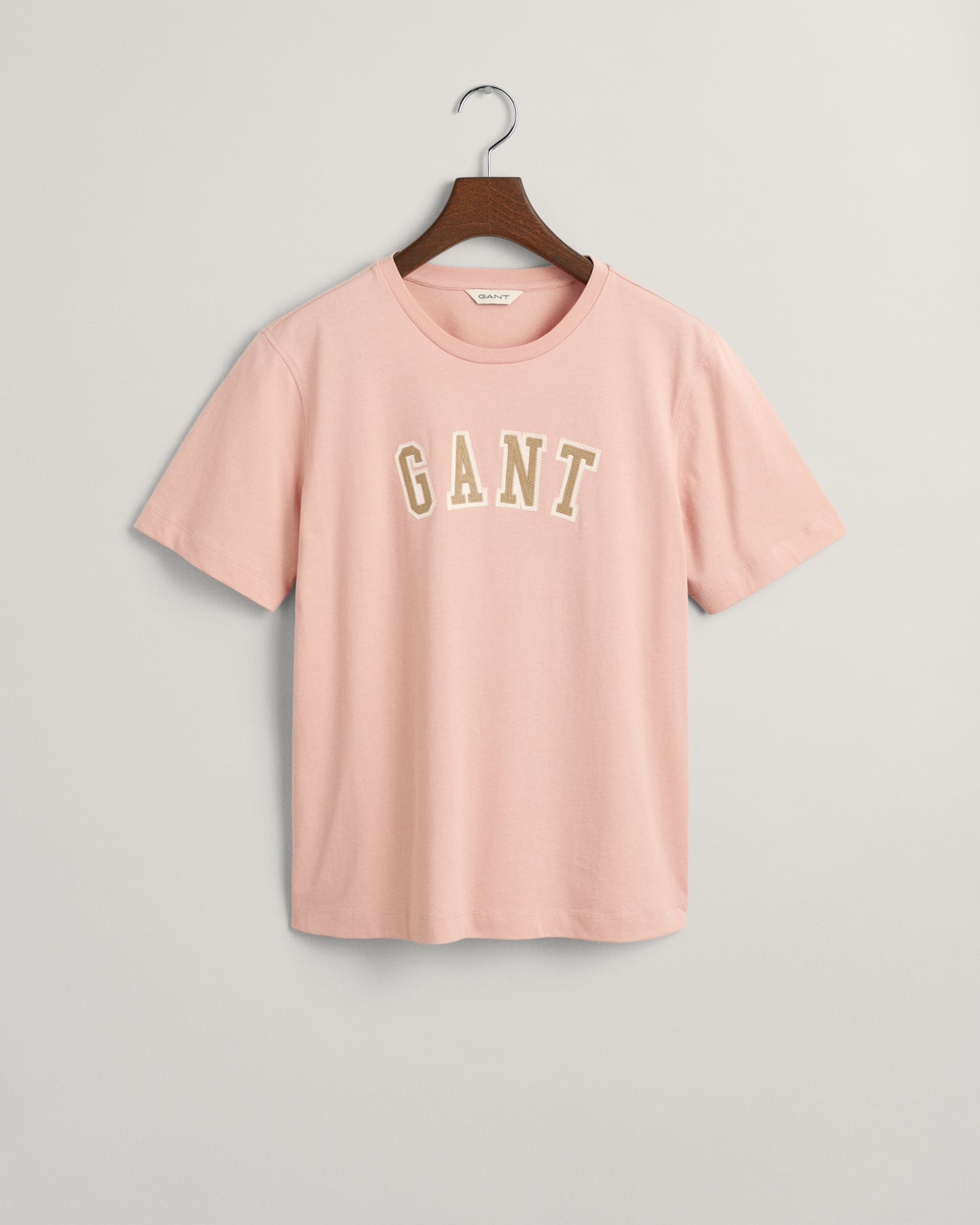 Logo Crew Neck T-Shirt - Autumn Sunset/Dusty Rose