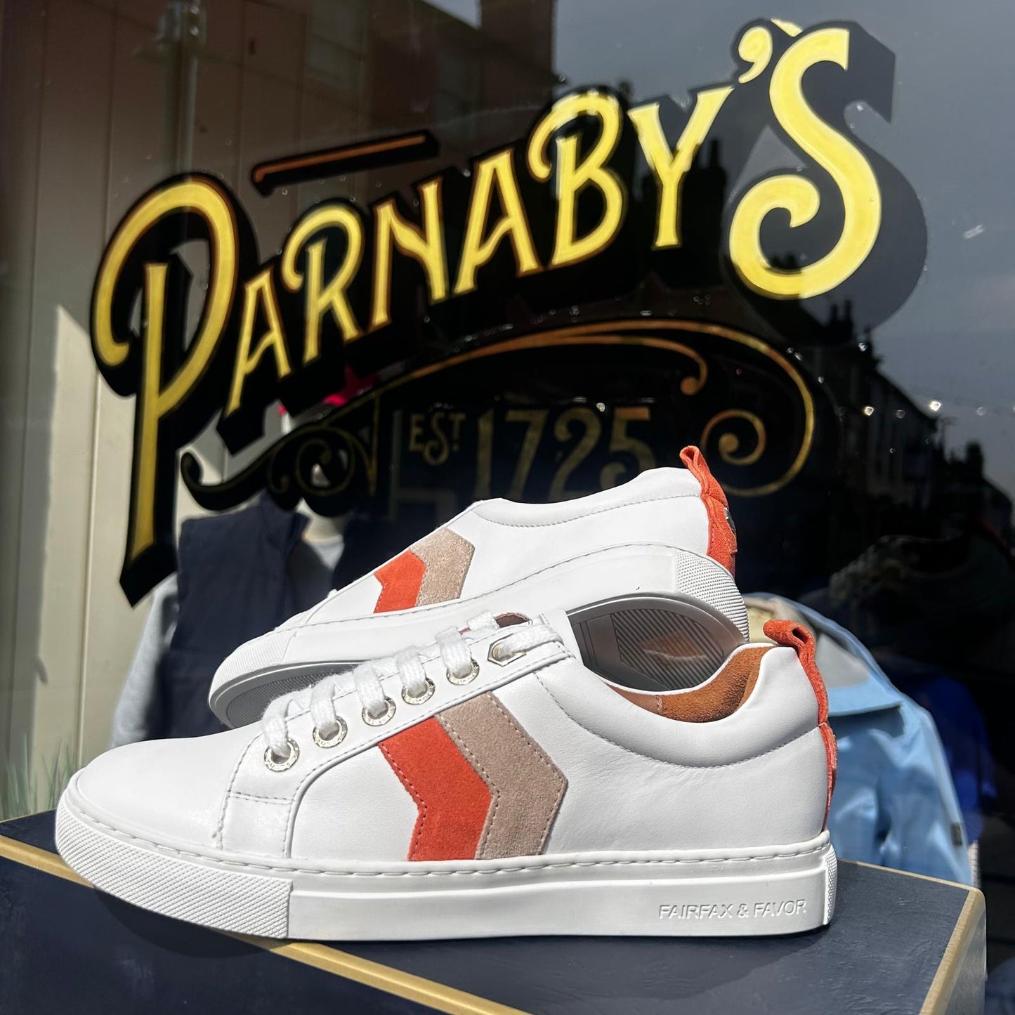 Alexandra Trainer - with Melon & Stone Suede