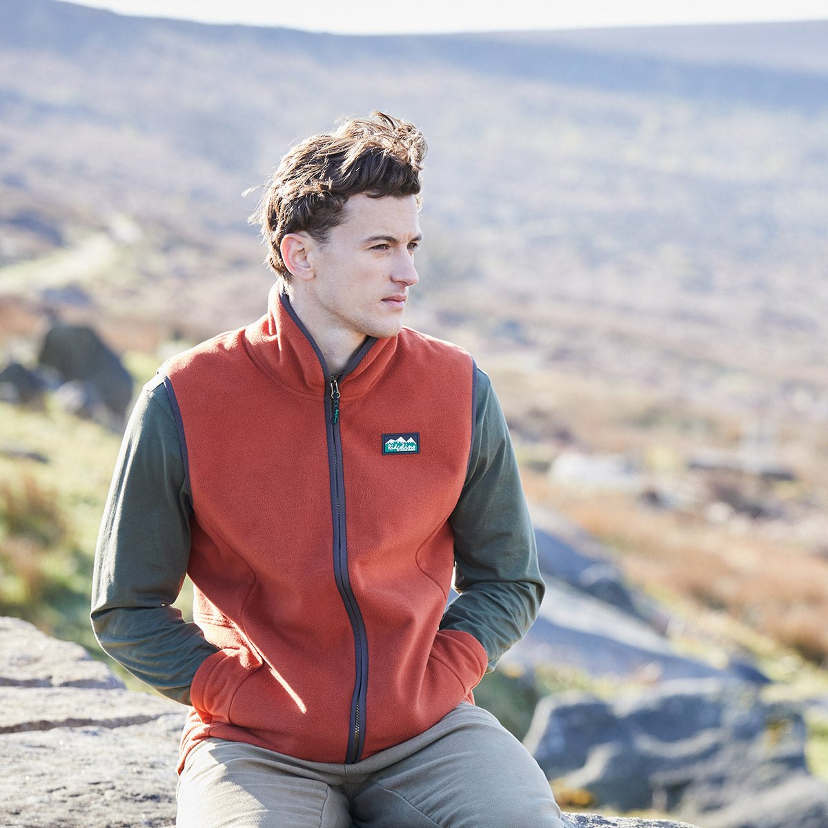 Men's Kodiak Gilet - Russet