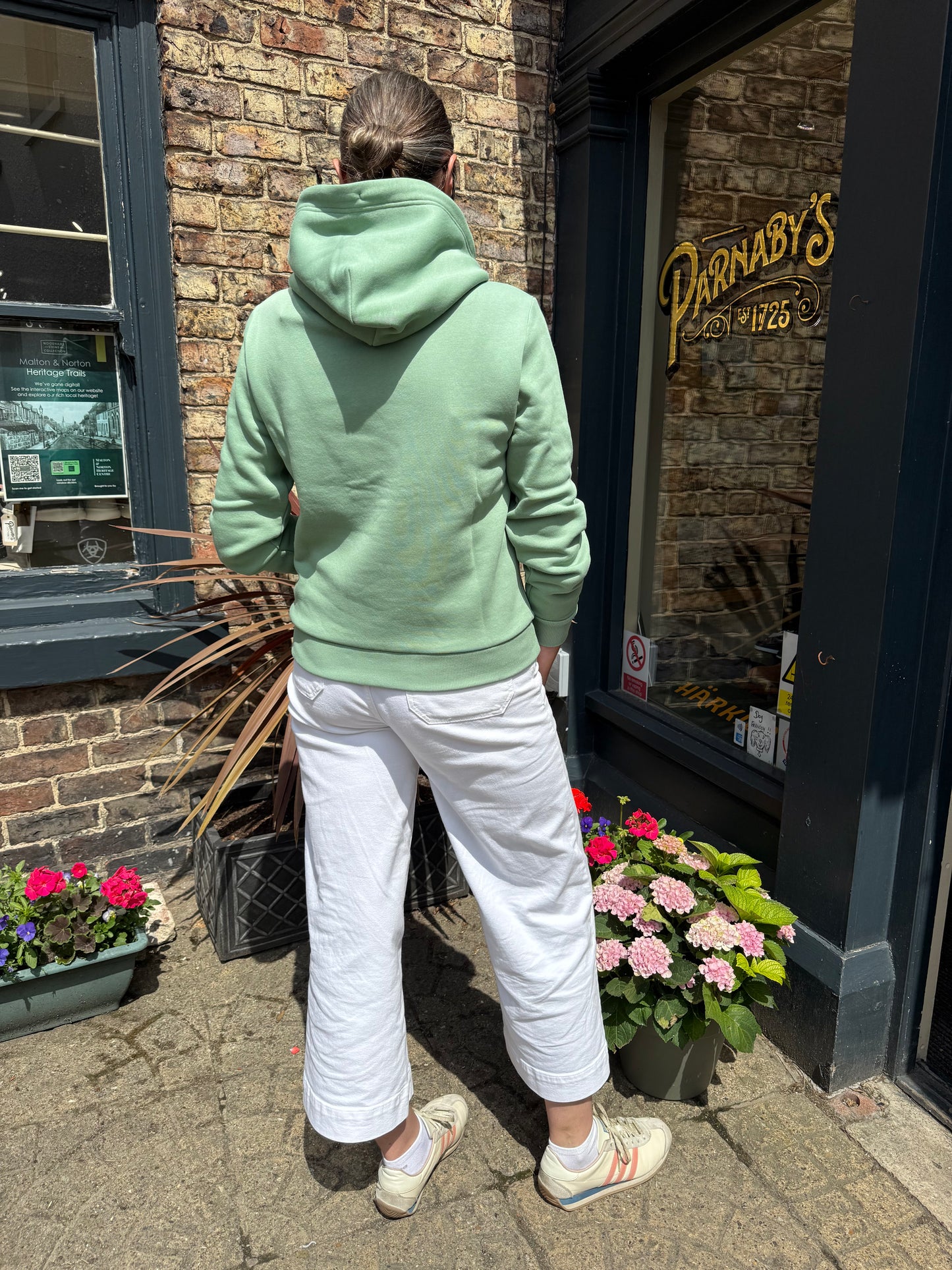 Tonal Shield Hoodie - Kalamata Green