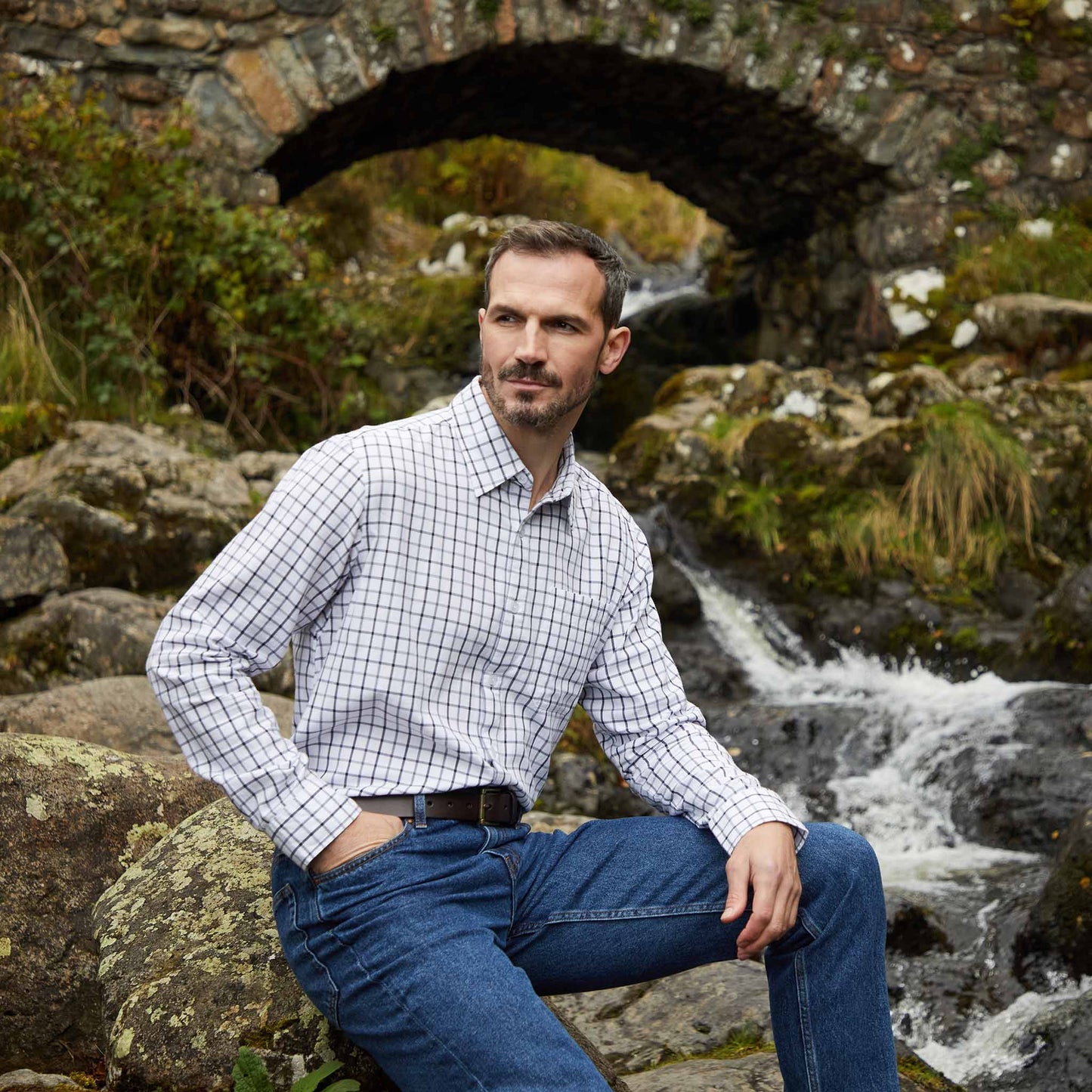 Men's Sedgebrook Shirt - Deep Forest/Smokey Olive