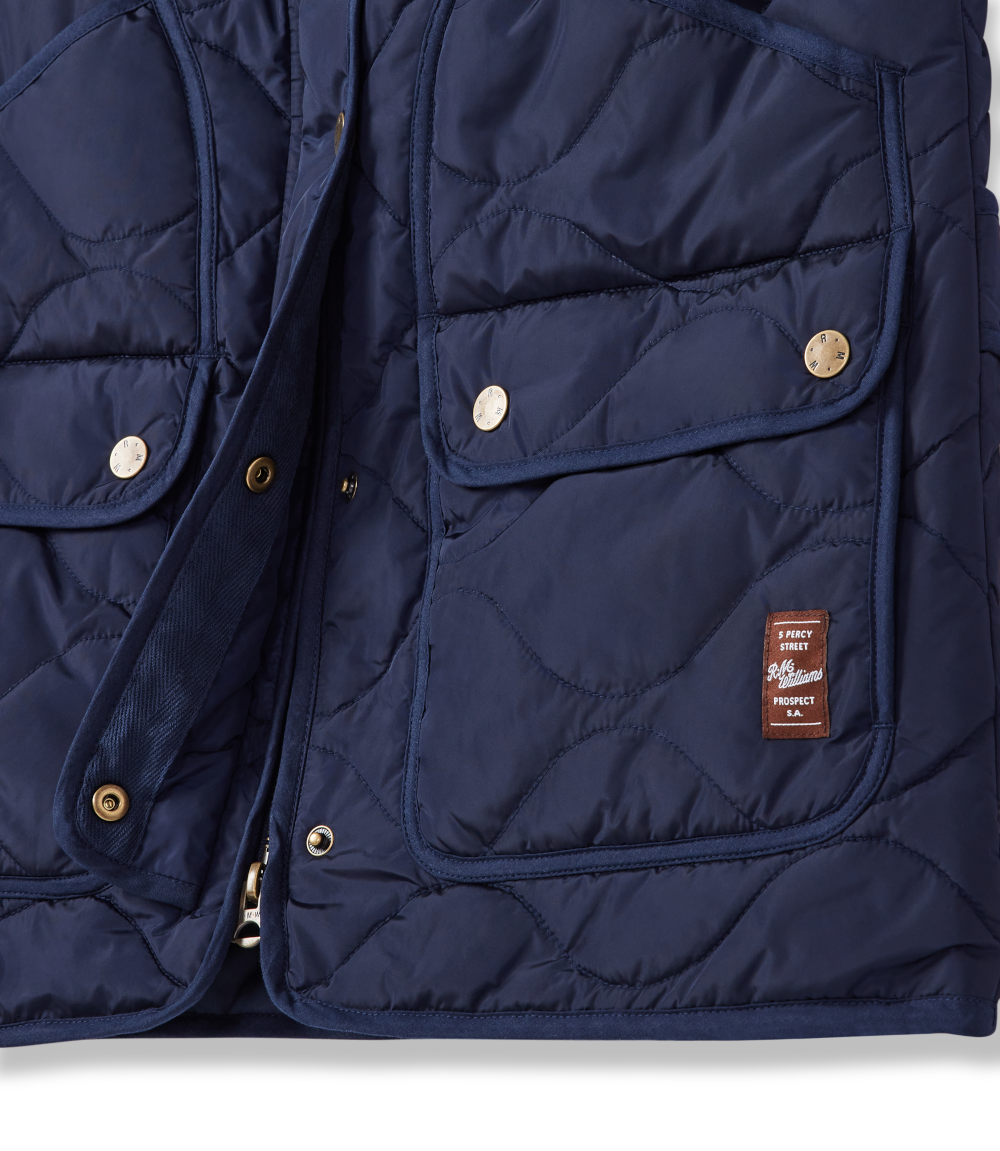 Wilby Vest - Navy