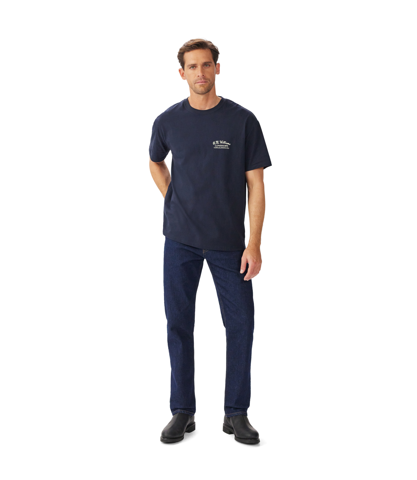 Longhorn T-Shirt - Navy