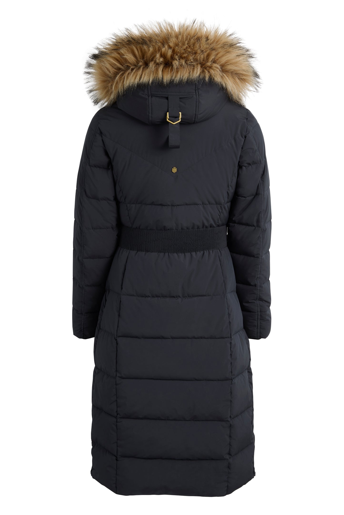 Lexi Padded Longline Coat - Navy