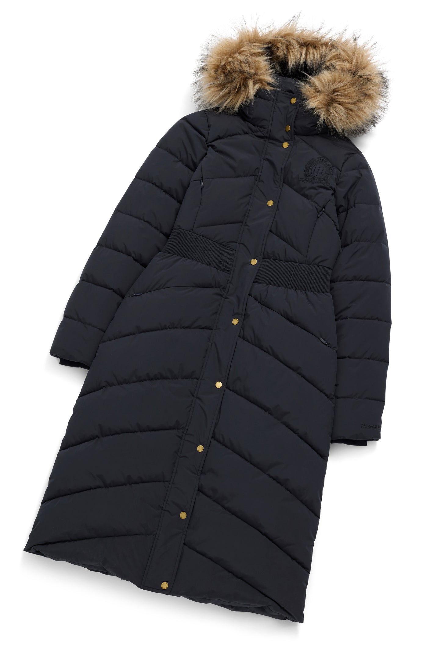 Lexi Padded Longline Coat - Navy