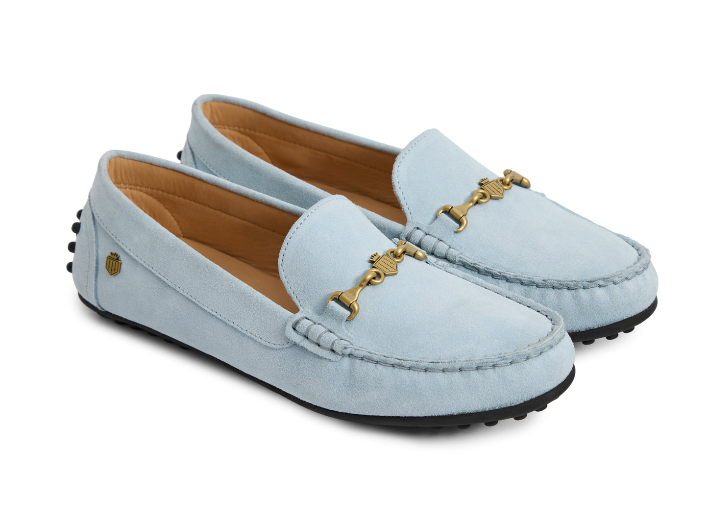 Trinity Driver - Sky Blue Suede