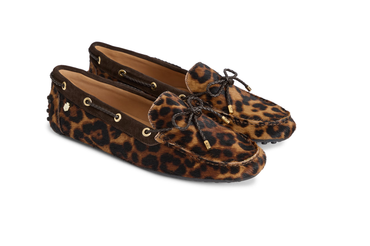 Henley Driver - Leopard Haircalf