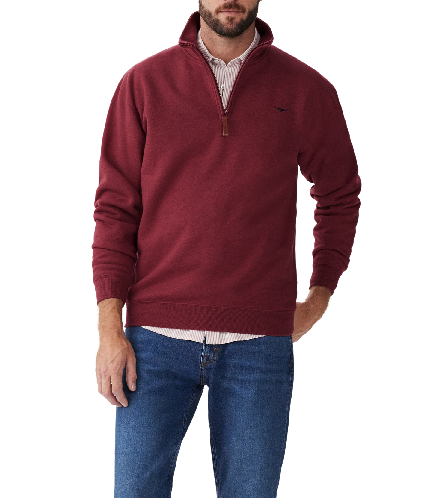 Mulyungarie Fleece - Burgundy