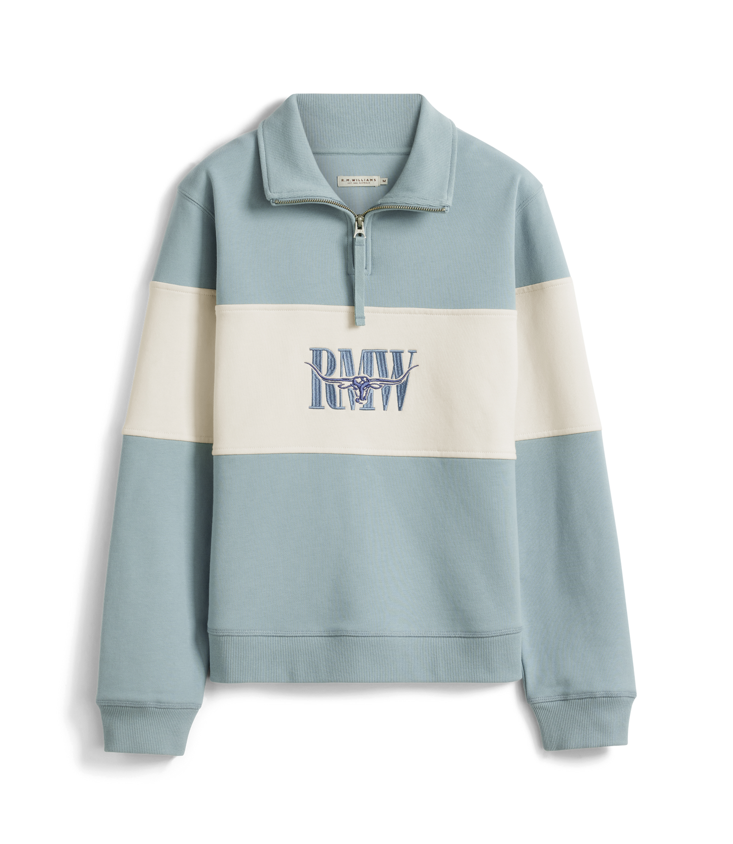 Trickett Panel Sweatshirt - Agate