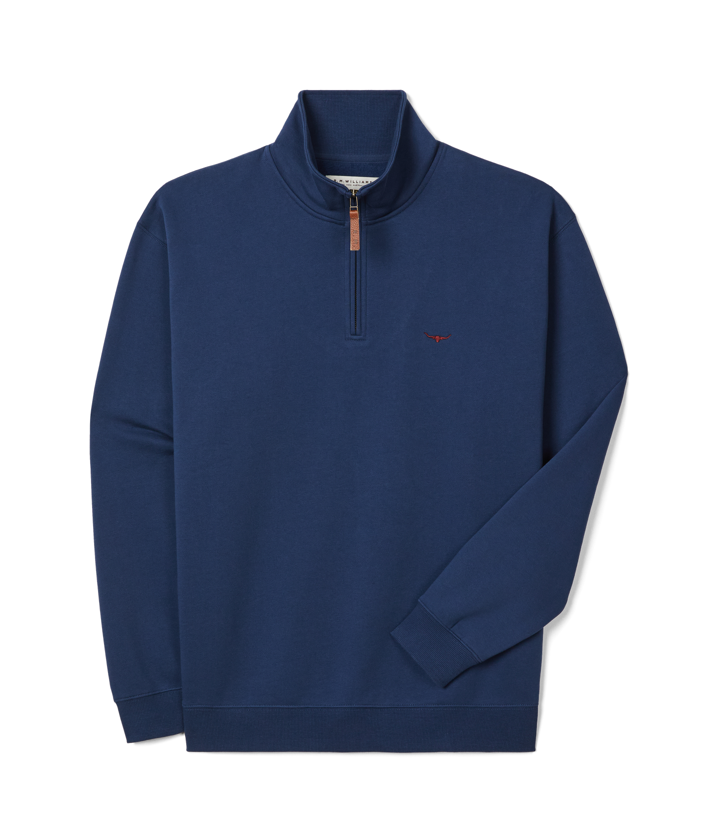 Mulyungarie 1/4 Zip Sweatshirt - Vintage Blue