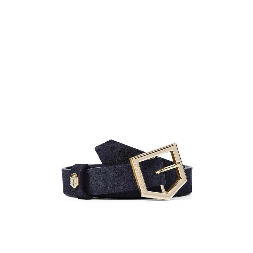 Sennowe Belt - Navy Suede