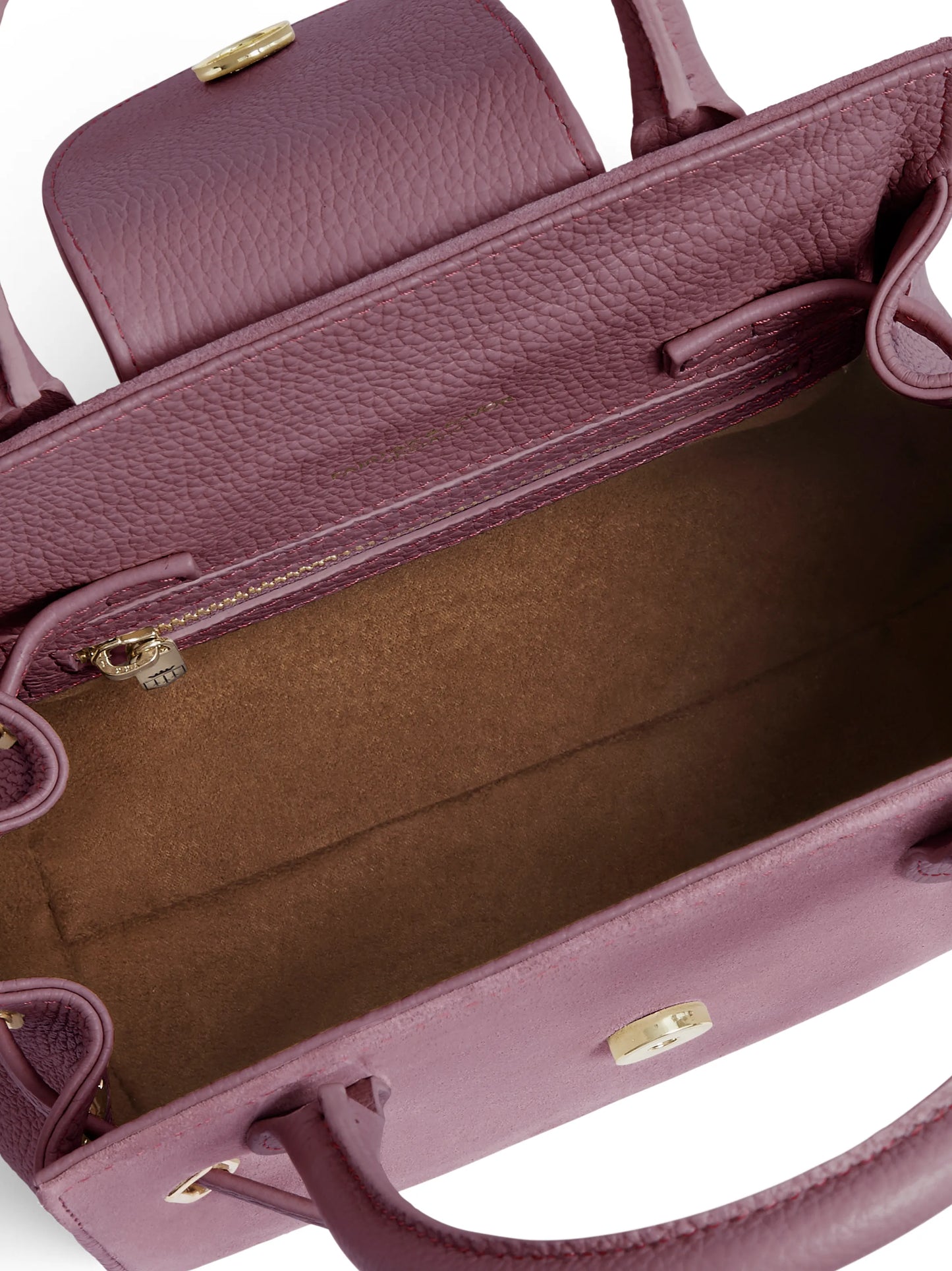Mini Windsor Handbag - Heather Suede