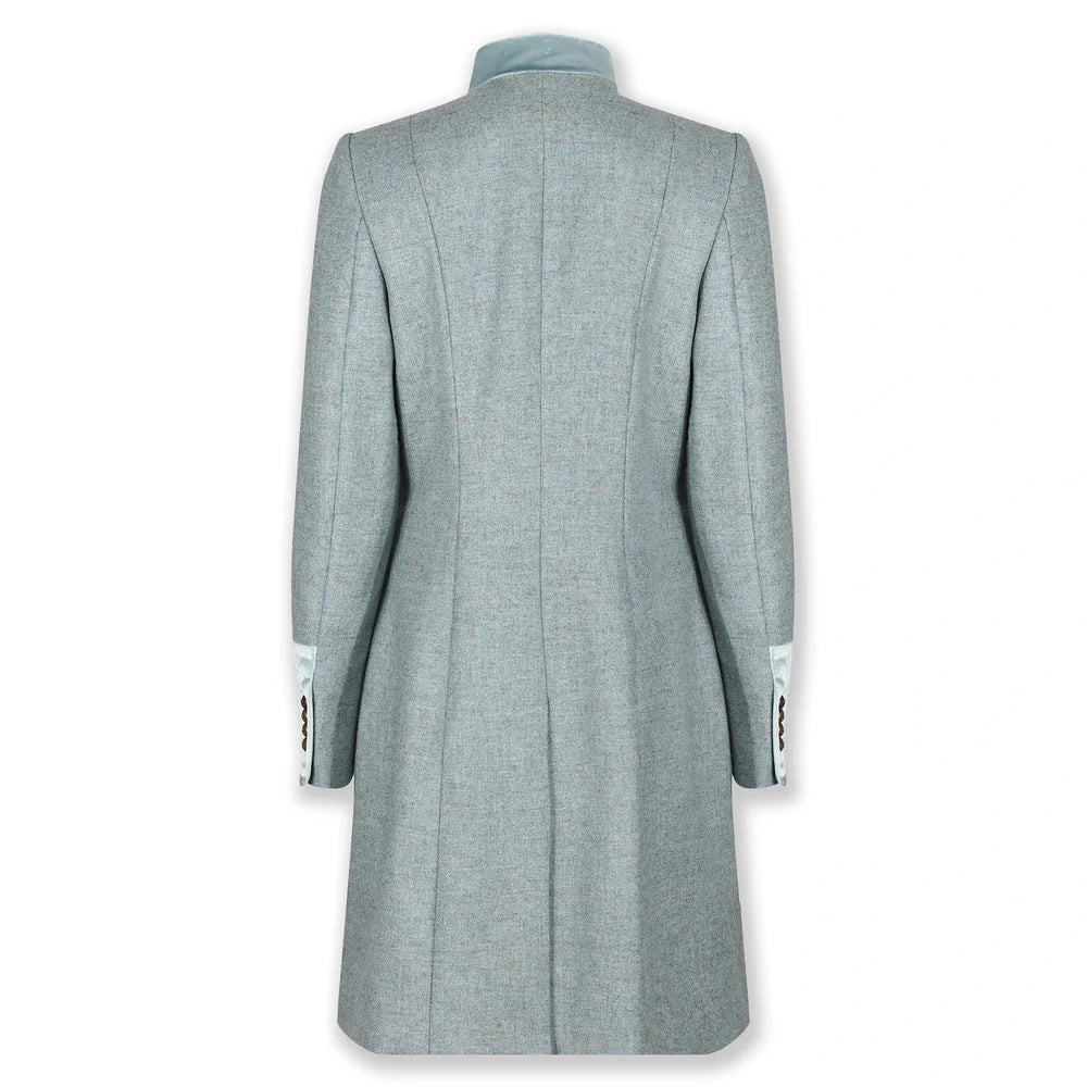 Oxford Wool Coat - Duck Egg