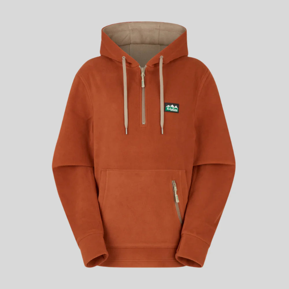 Women's Ballistic Fleece Hoodie - Russet