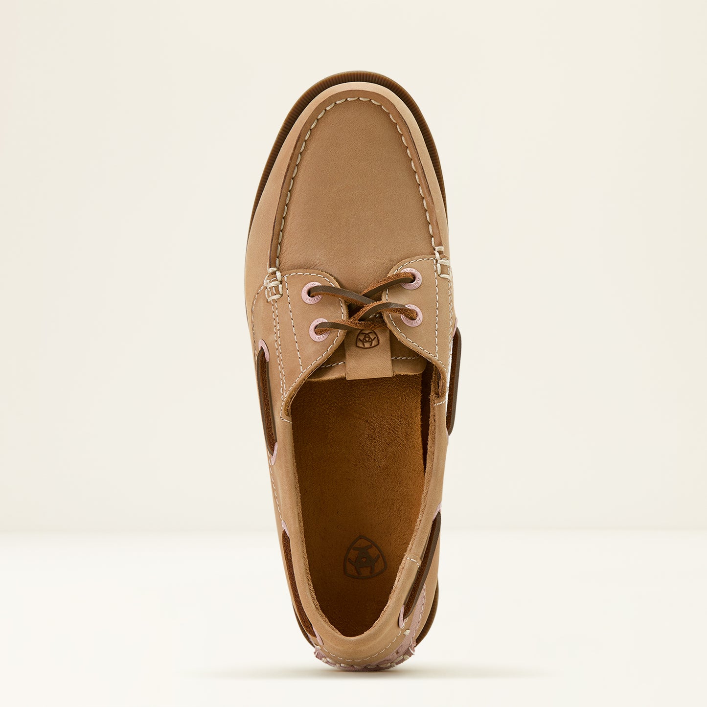 Women's Antigua Boat Shoe - Natural Tan