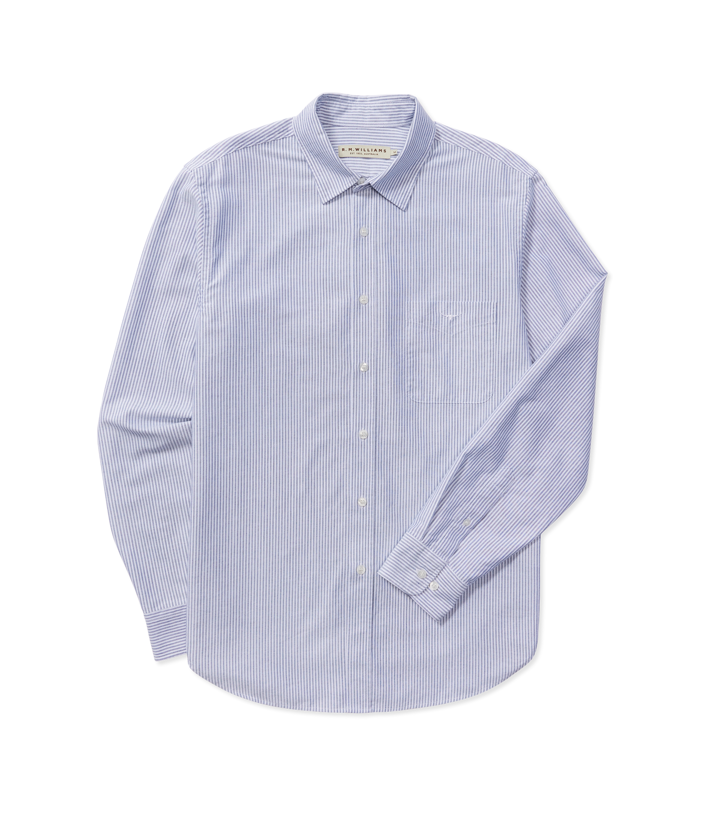 Regular Shirt - Blue/White