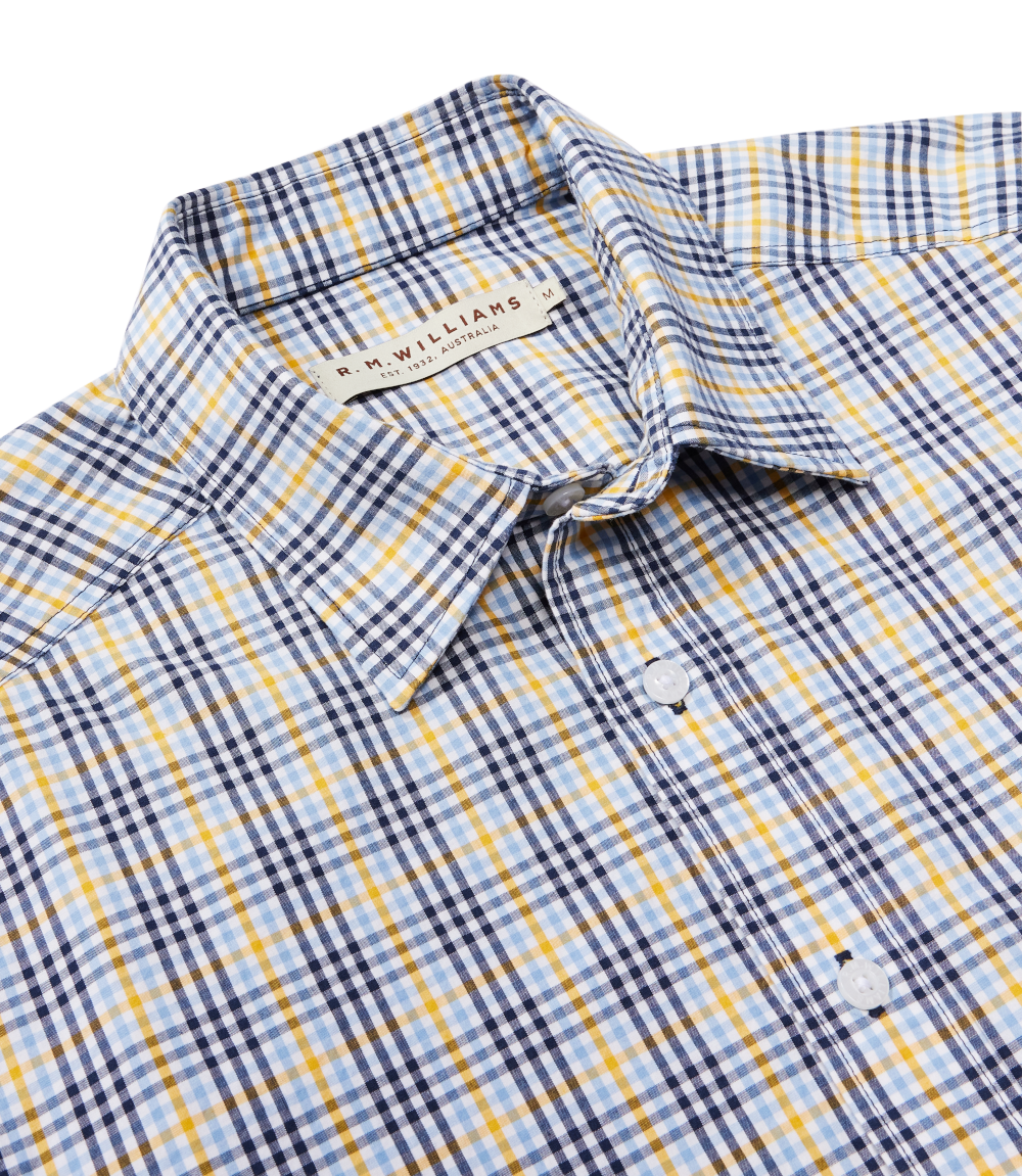 Classic Shirt - Blue/Yellow/White