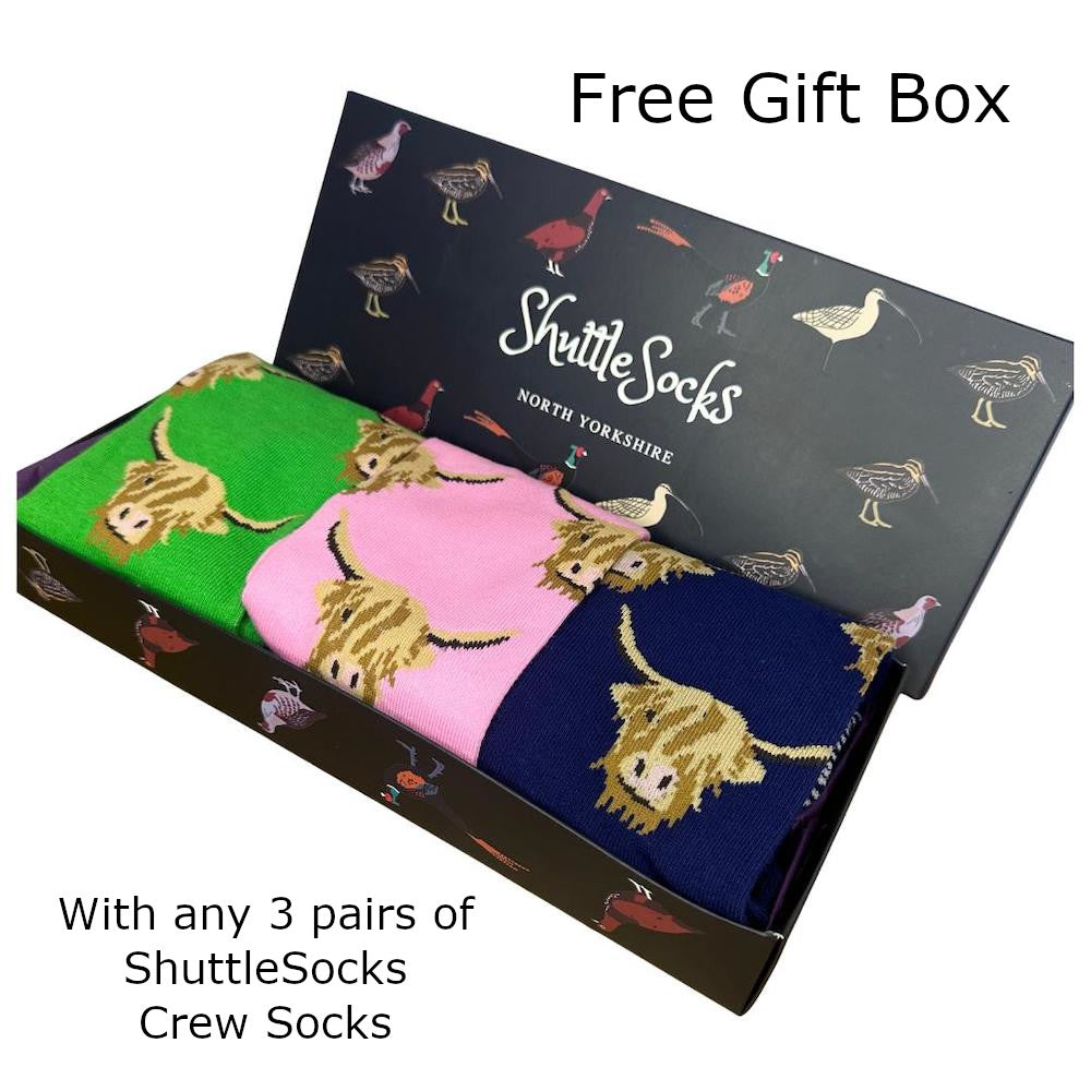 Orange Standing Grouse Socks - Adult