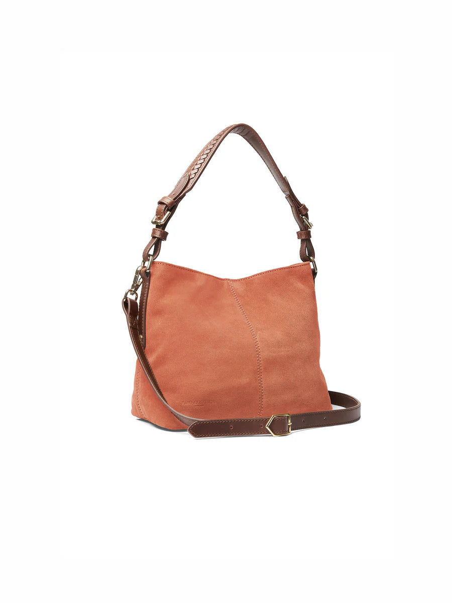 Mini Tetbury Handbag - Melon Suede