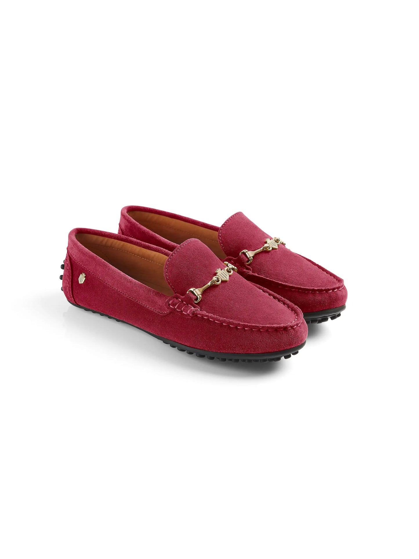 Trinity Driver - Cherry Suede - PREMIUM STOCKIST EXCLUSIVE
