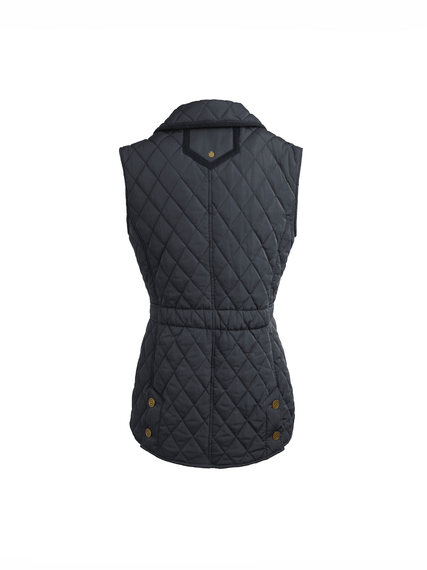 The Bella Quilted Gilet - Navy