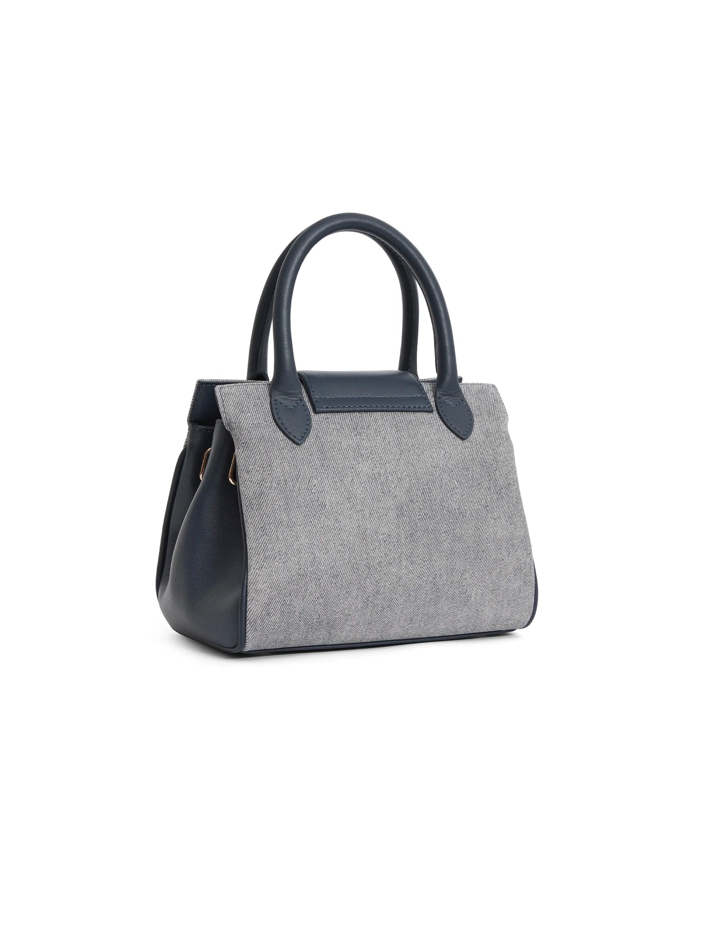 Mini Windsor Handbag - Denim Suede