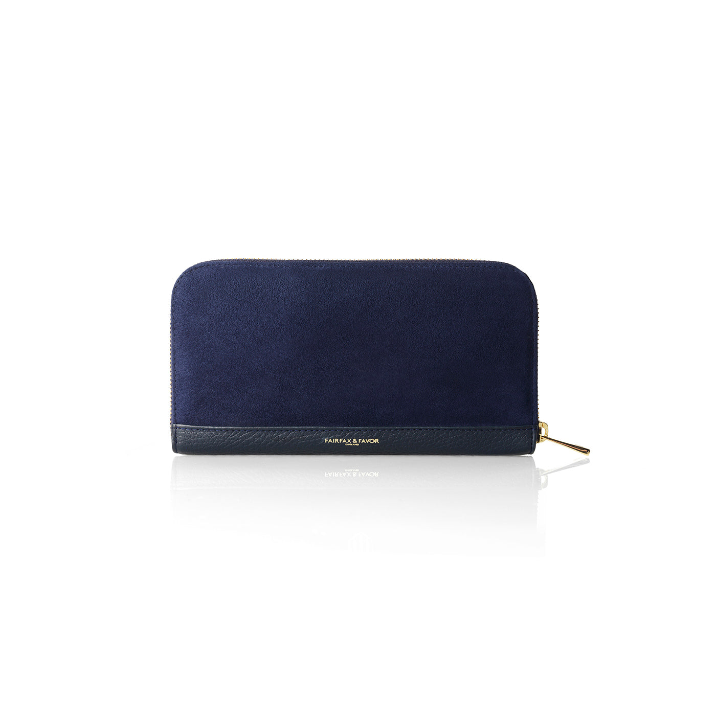 Salisbury Purse - Navy Suede