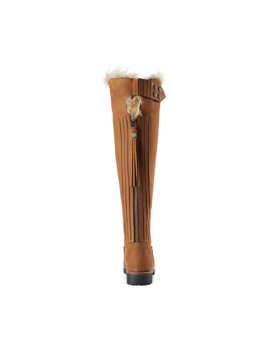 Over the Knee Verbier - Tan Nubuck