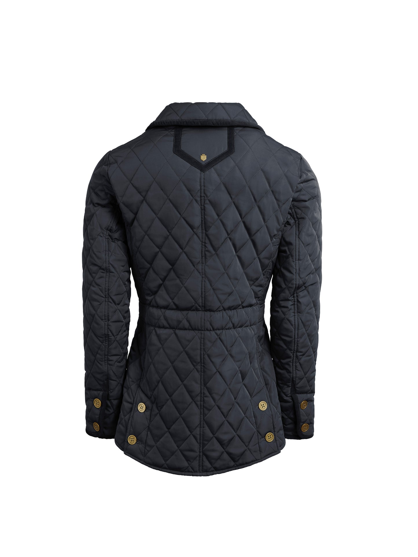 The Bella Quilted Jacket - Navy