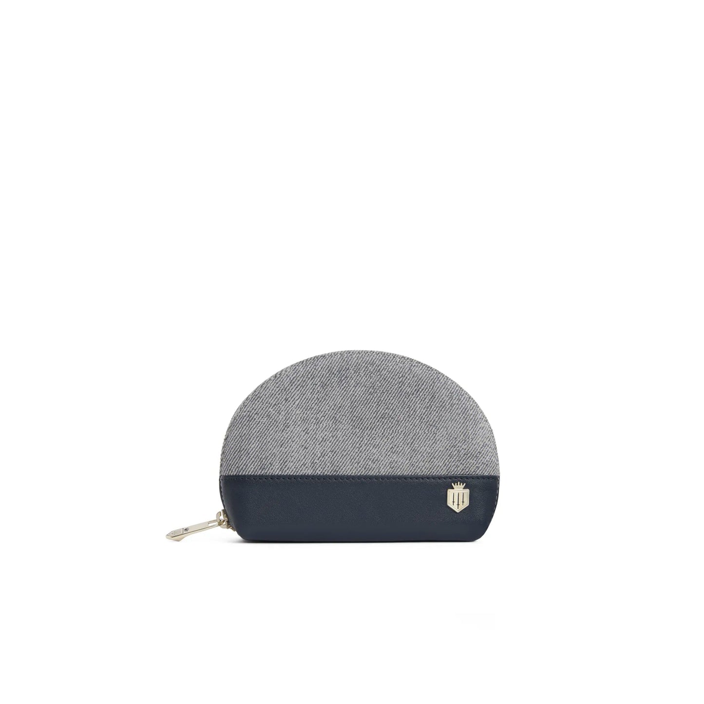 Chiltern Coin Purse - Denim Suede
