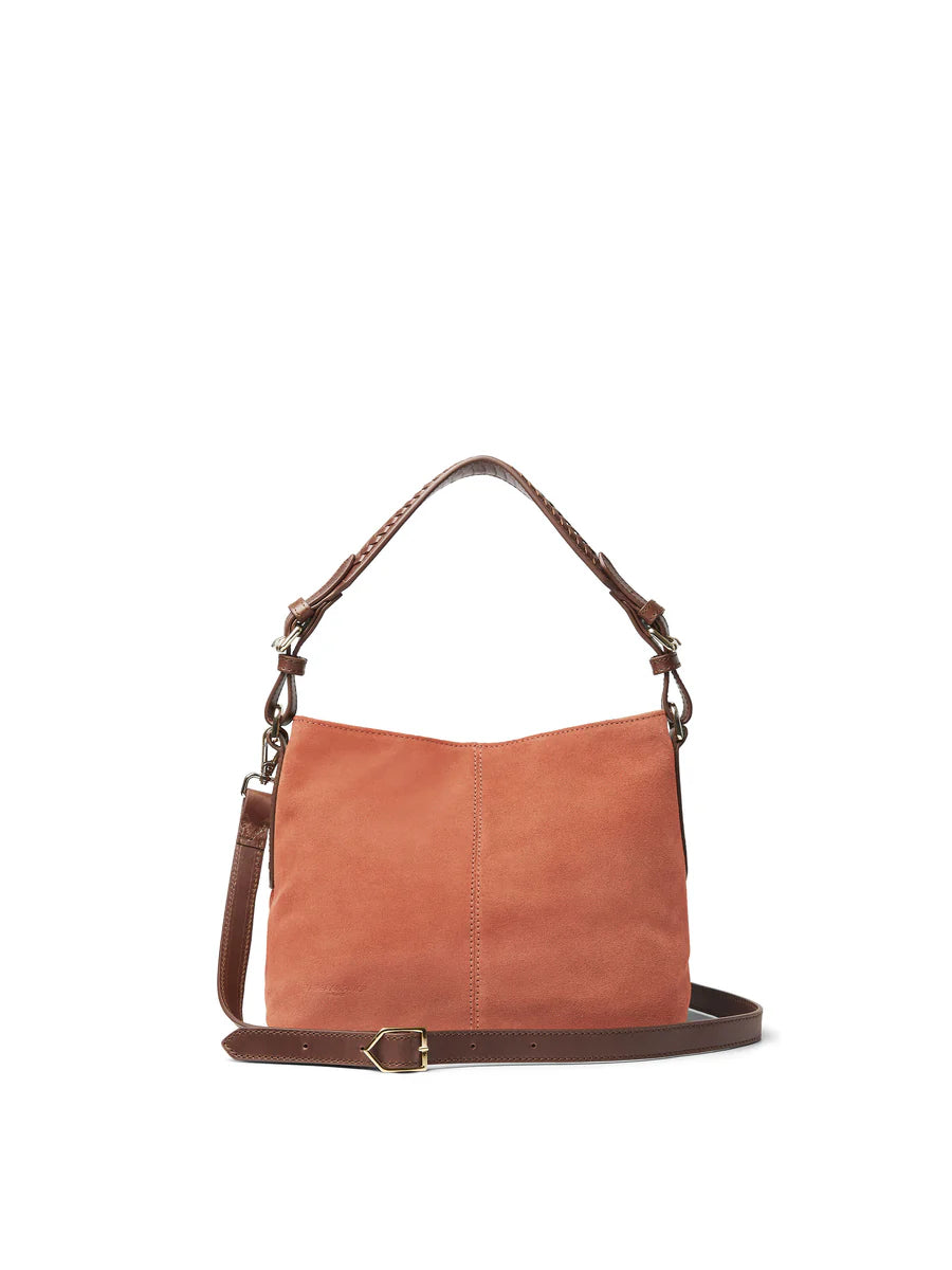 Mini Tetbury Handbag - Melon Suede