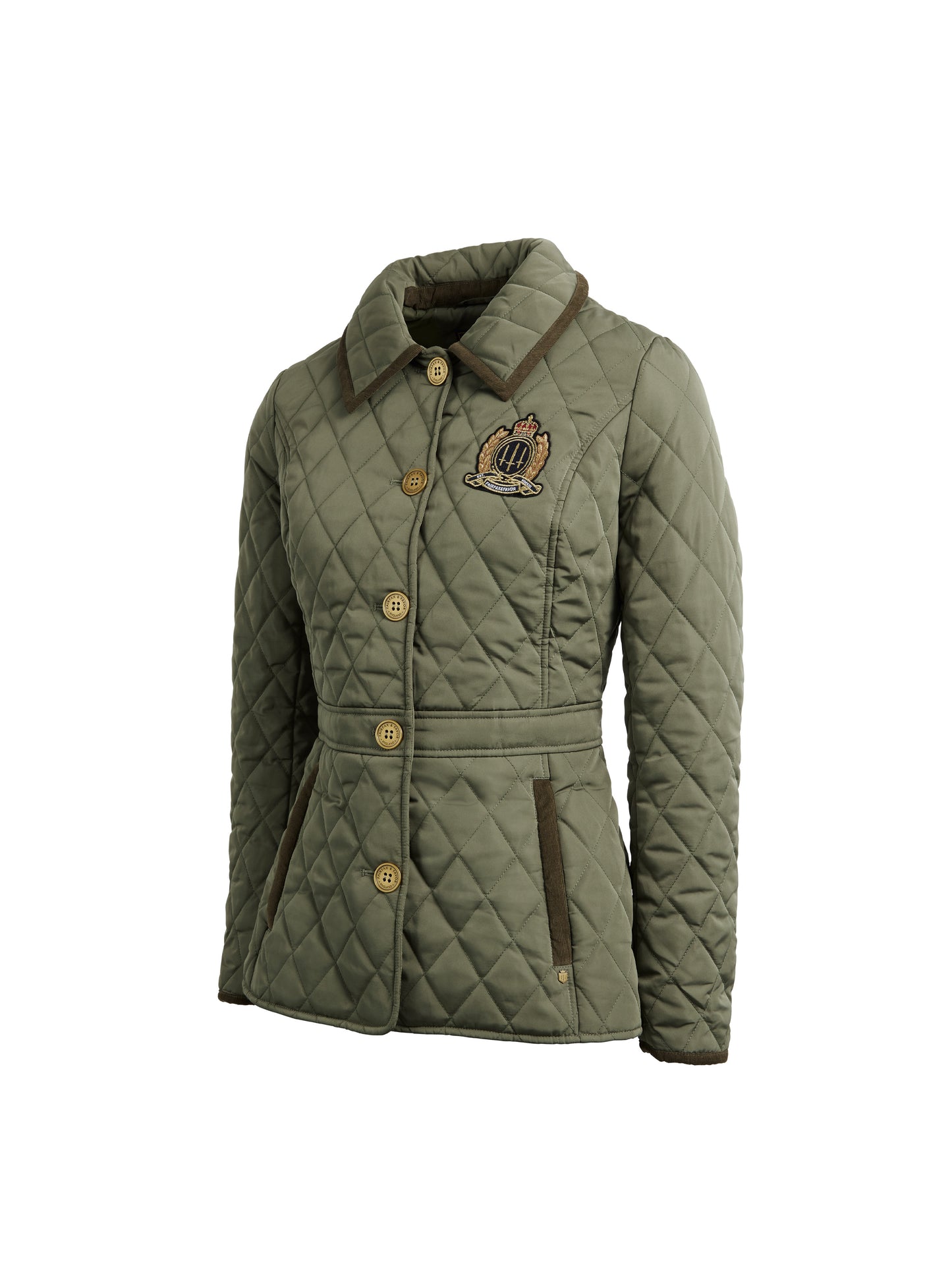 The Bella Quilted Jacket - Sage