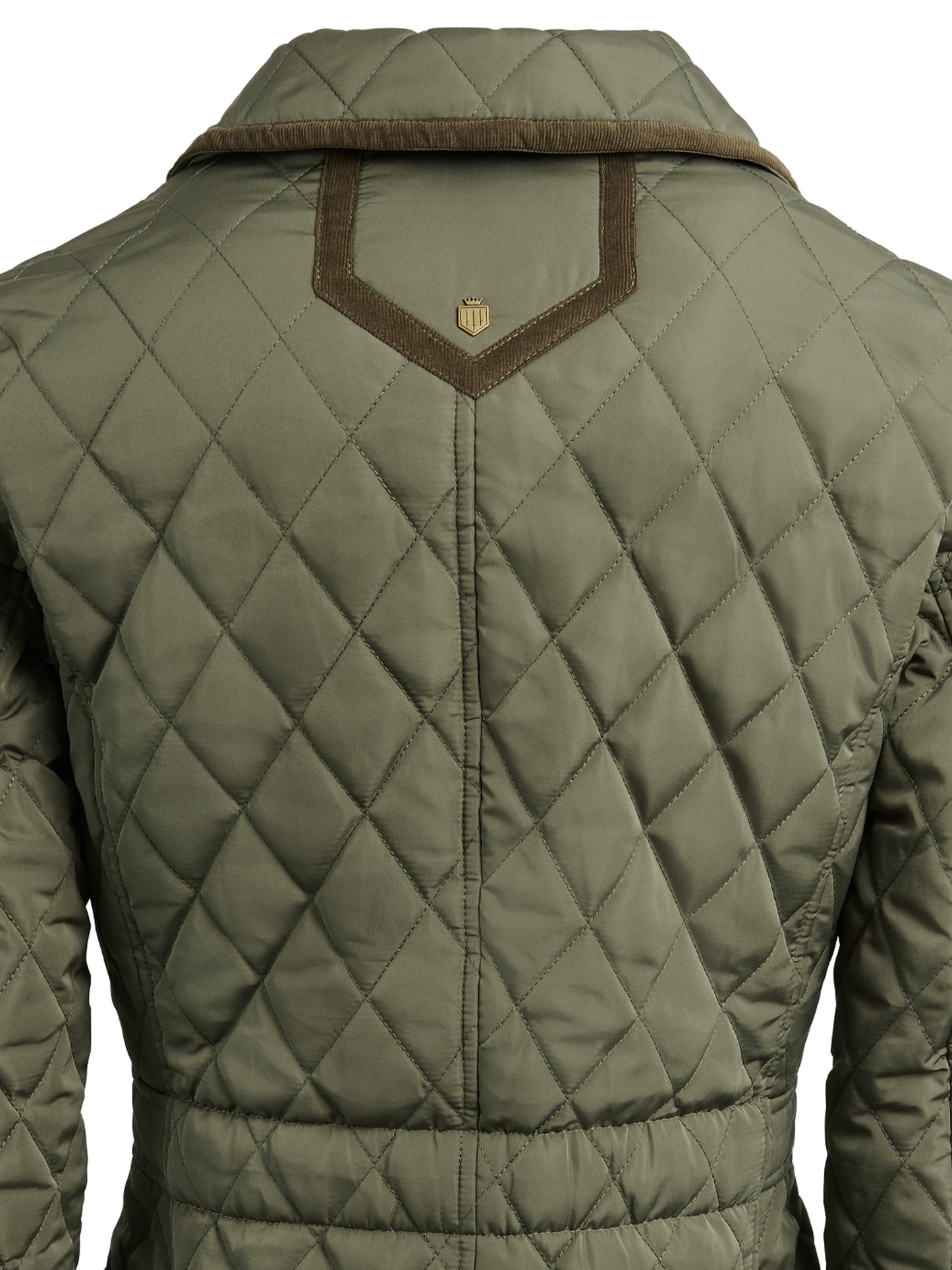 The Bella Quilted Jacket - Sage