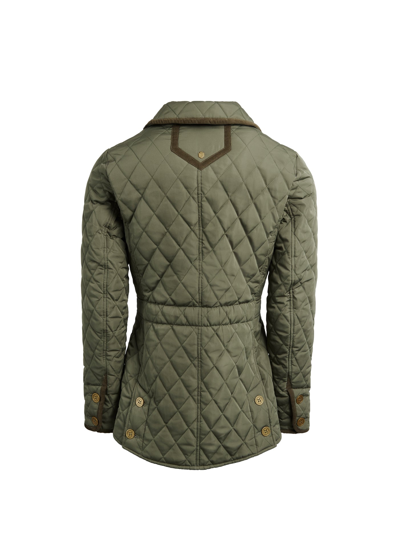 The Bella Quilted Jacket - Sage