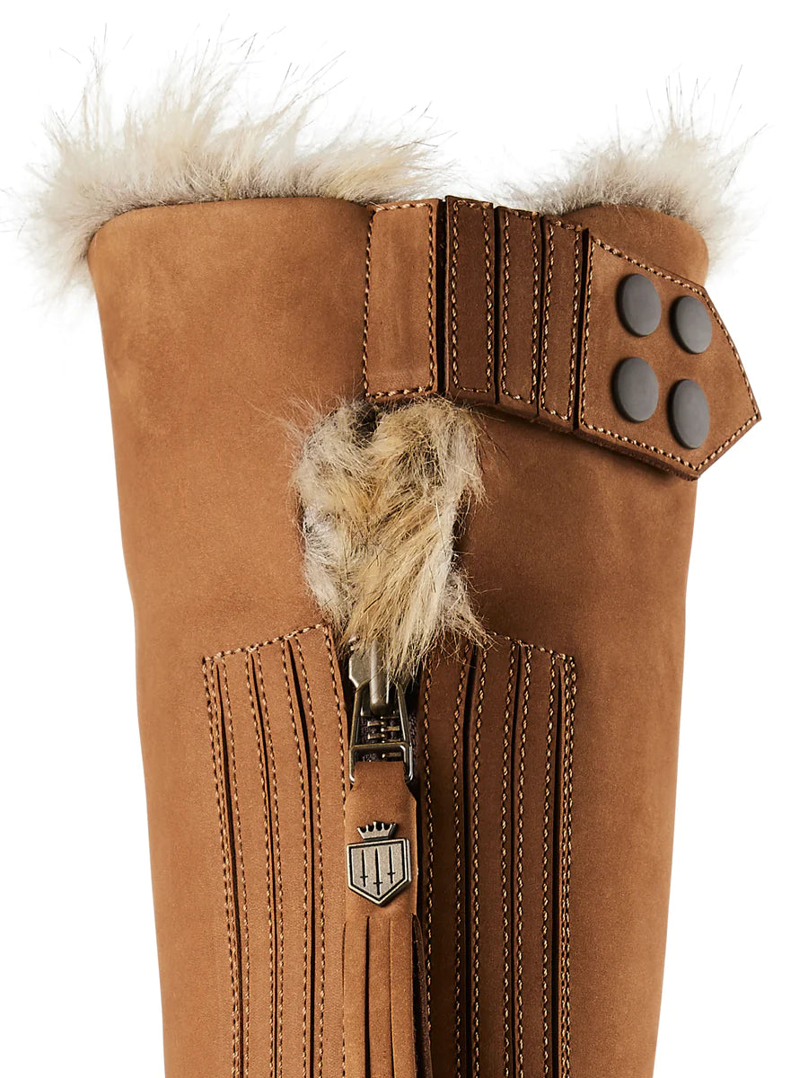 Over the Knee Verbier - Tan Nubuck