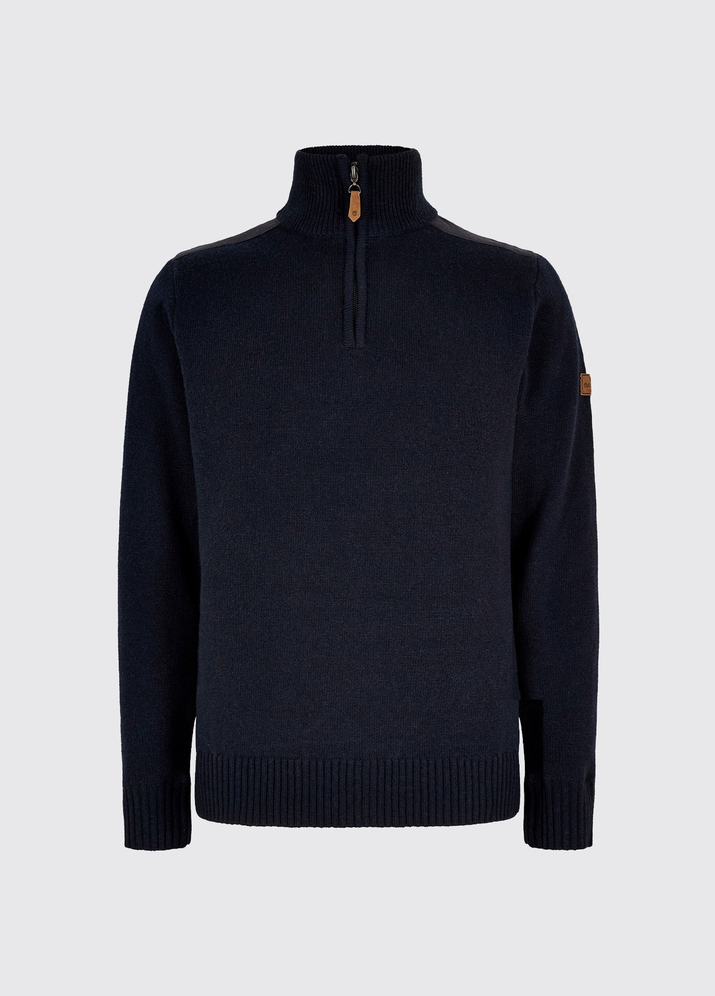 Men’s Doherty Zip Neck Sweater - Navy