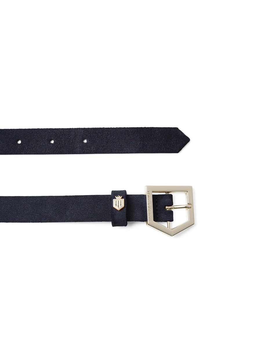 Sennowe Belt - Navy Suede