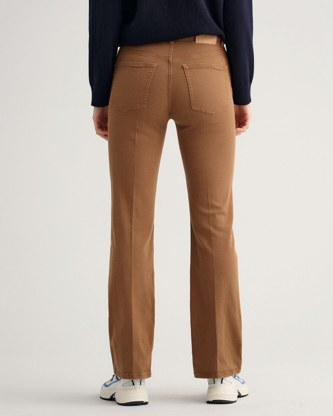 Flare Colour Jeans - Roasted Walnut