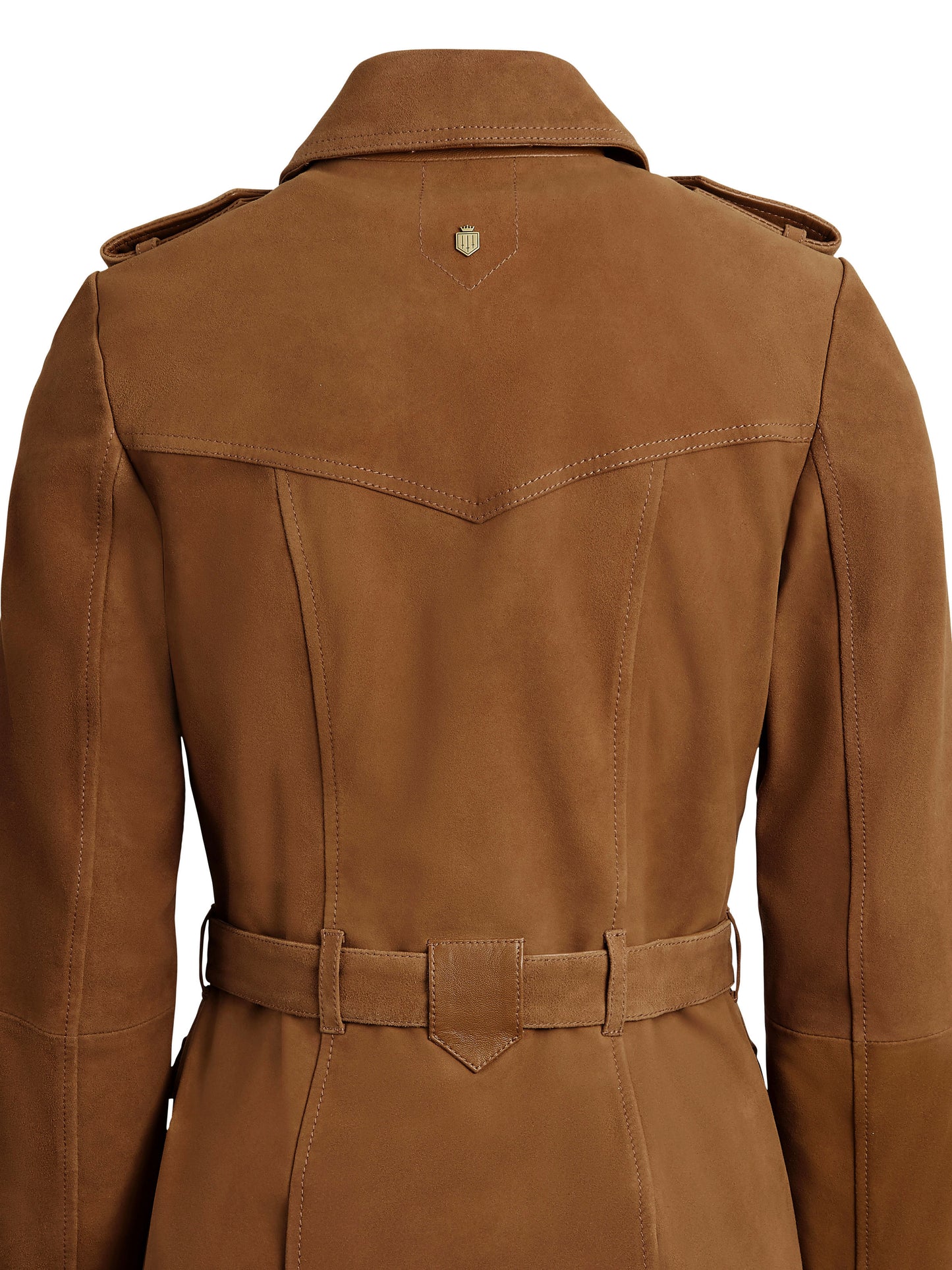 The Frances Jacket - Tan Suede