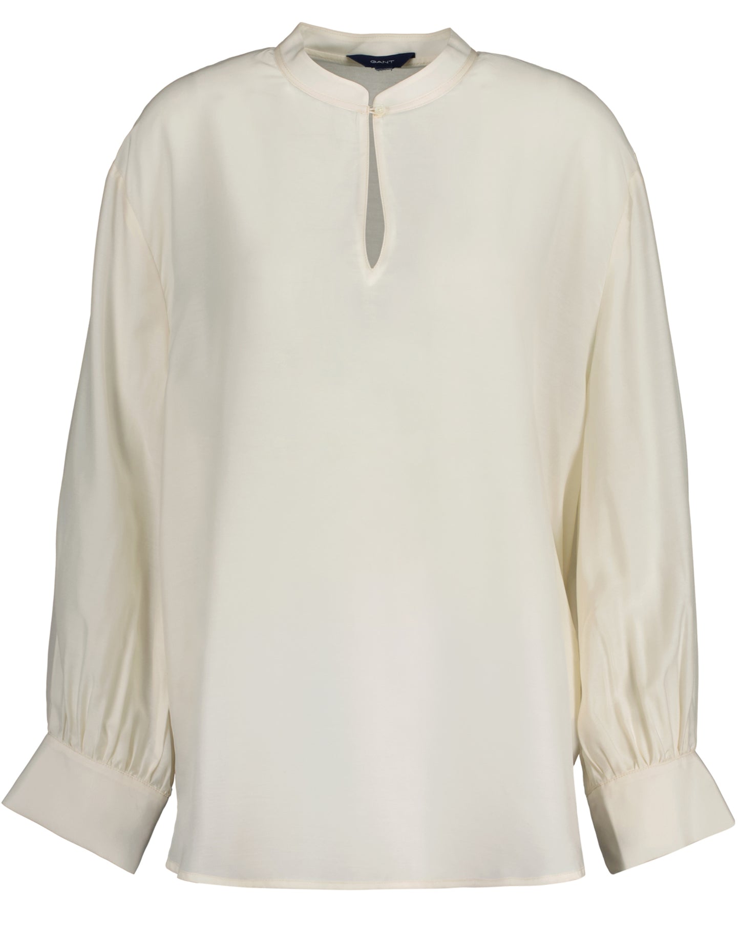 Lyocell Silk Pop Over Blouse - Linen