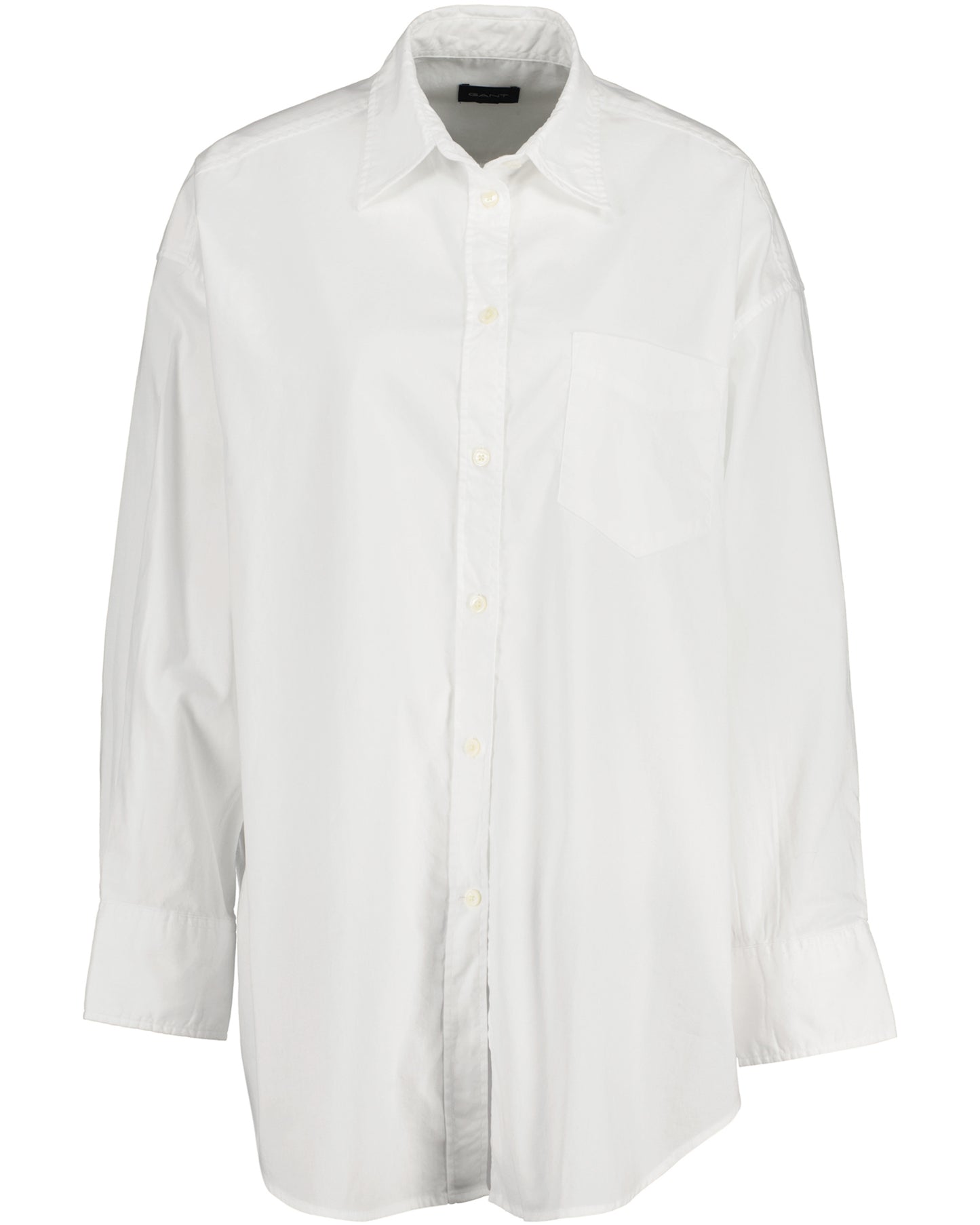 Oversized Oxford Shirt - White