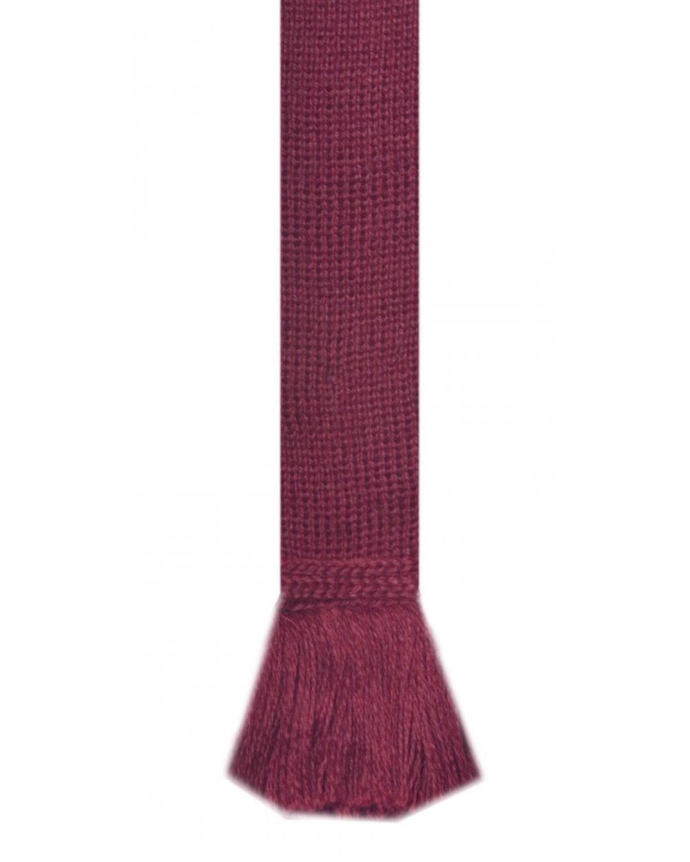 Classic Garter Ties - Burgundy