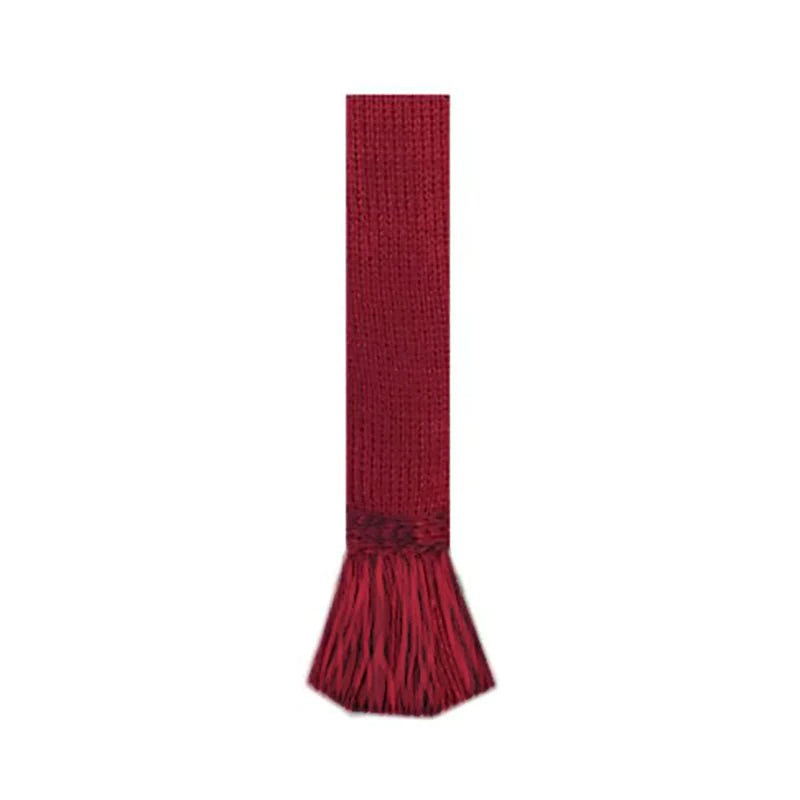 Classic Garter Ties - Brick Red