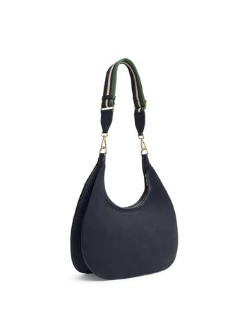 Richmond Hobo Bag - Navy Suede