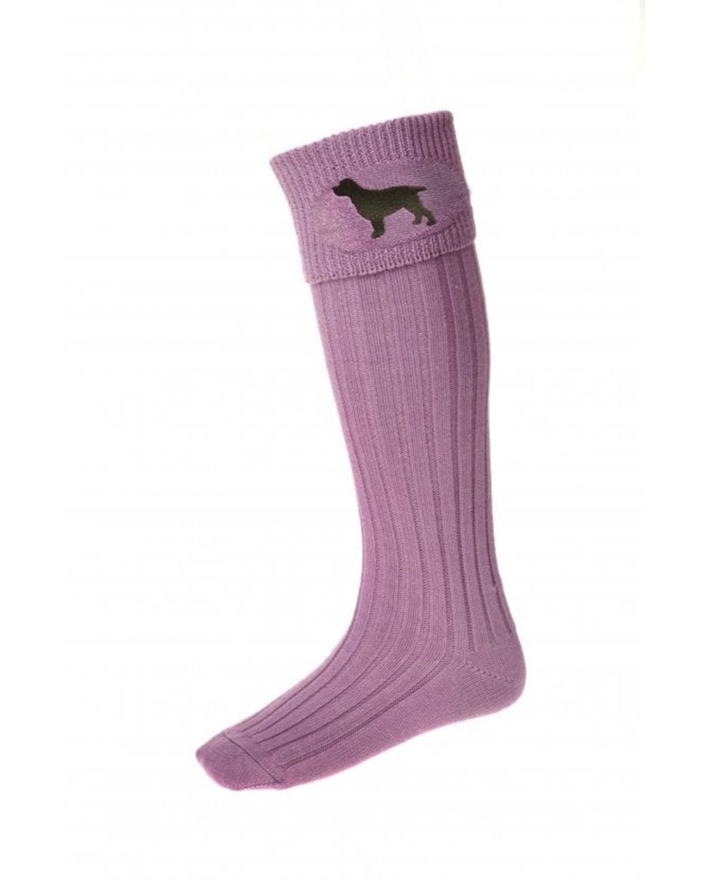 Buckminster Socks - Lilac - Spaniel